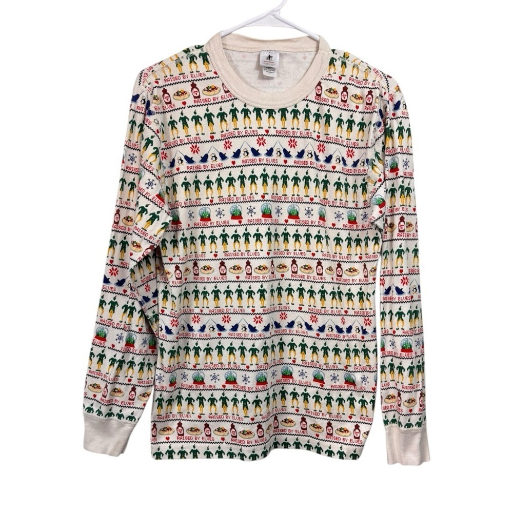 Hanna Andersson Top Adult M Christmas Elf Movie Organic Cotton top layering